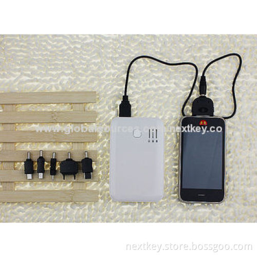 Best Selling Ultra-slim Power Bank, 5600mAh, for iPhone, iPad, with Dual-USB Port
